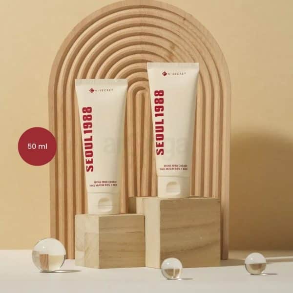 K-Secret Seoul 1988 Cream : Snail Mucin 93% + Rice (100 ml)