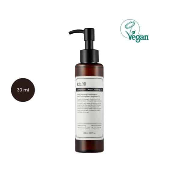 KLAIRS Gentle Black Deep Cleansing Oil 150 ml