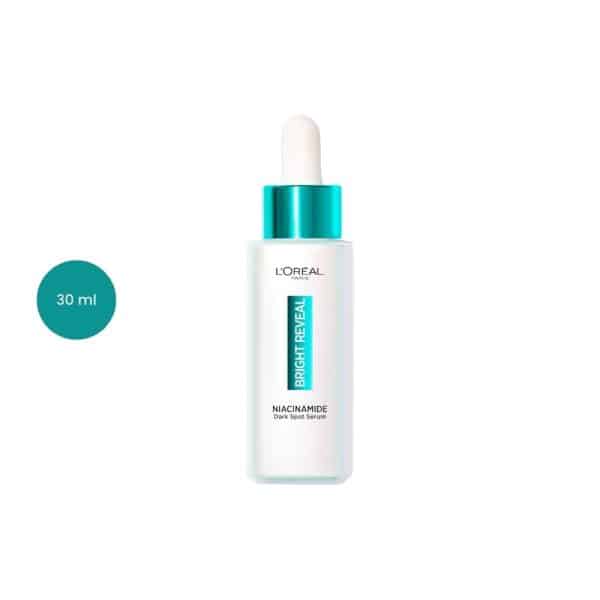 L'Oréal Paris Bright Reveal Niacinamide Dark Spot Serum 10% Niacinamide + Amino-Sulfonic Acid (30 ml)