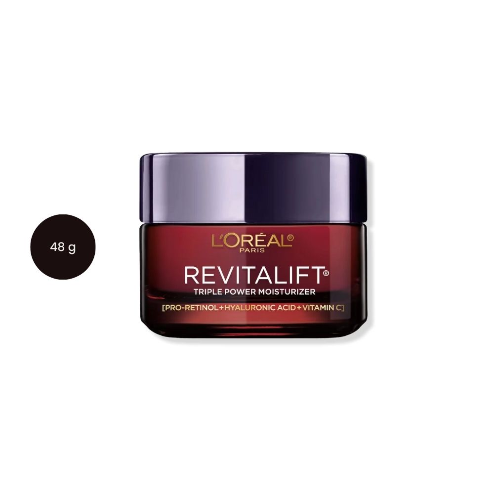 L'Oréal Paris Revitalift Triple Power Anti-Aging Face Moisturizer (48 g) LOR-AAM-0031 L'Oréal Paris Revitalift Triple Power Anti-Aging Face Moisturizer (48 g) - Image 1