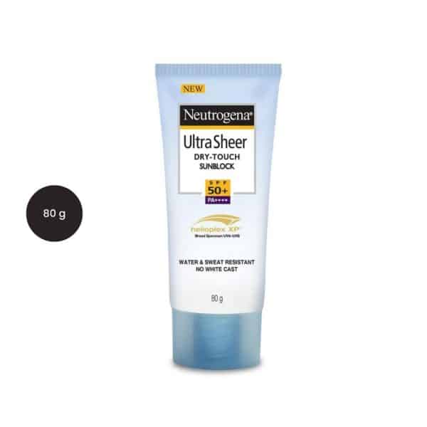 Neutrogena Ultra Sheer Dry Touch Sunblock SPF50+ (80 g)