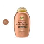 OGX Brazilian Keratin Therapy Shampoo for Shiny Hair Sulfate-Free (UK) (385 ml)