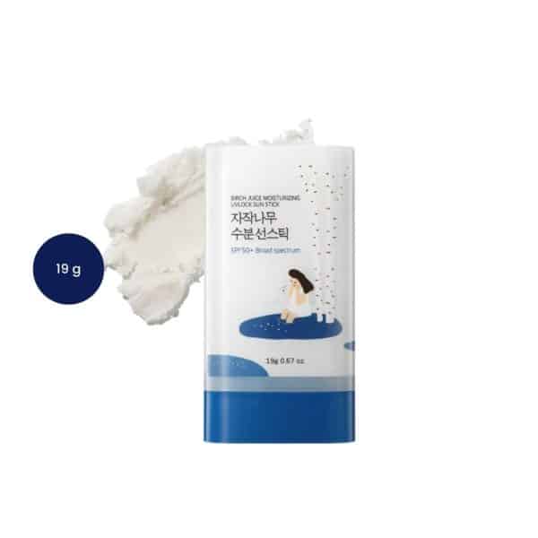 ROUND LAB Birch Juice Moisturising Sun Stick SPF50+ (19 g)