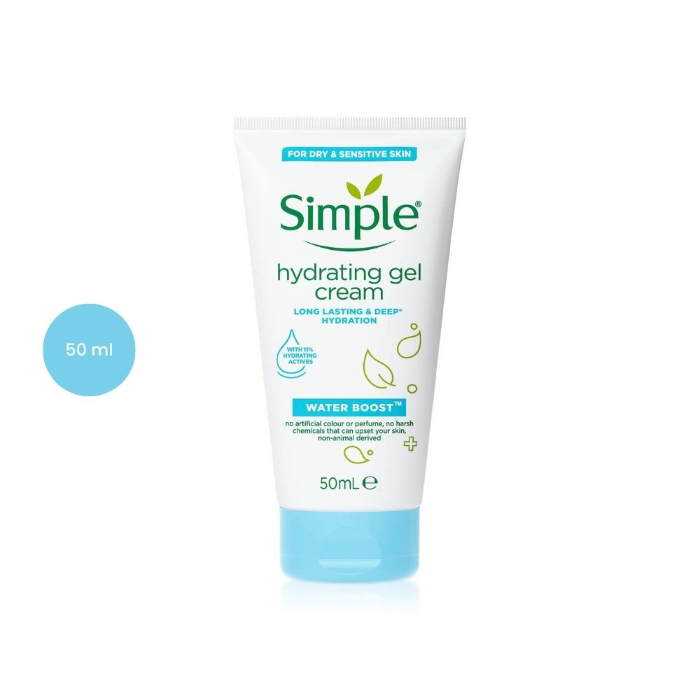 Simple Water Boost Hydrating Gel Cream (50 ml) SIM-MST-0007 Simple Water Boost Hydrating Gel Cream (50 ml) - Image 1