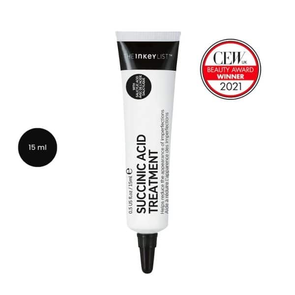 Inkey list succinic acid acne treatment
