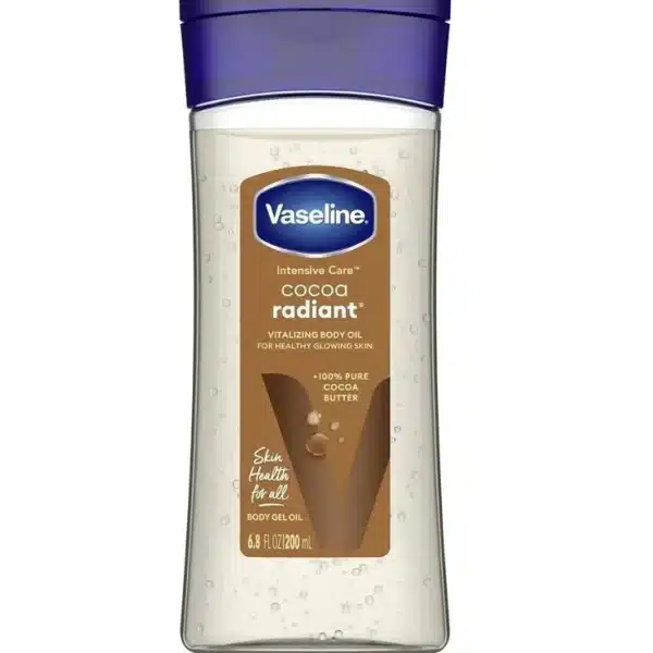 Vaseline Intensive Care Cocoa Radiant Body Gel Oil 200ml bottle