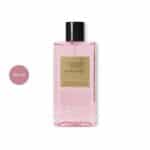 Victoria's Secret Bombshell Fine Fragrance Mist 250ml bottle with pink liquid and gold label.