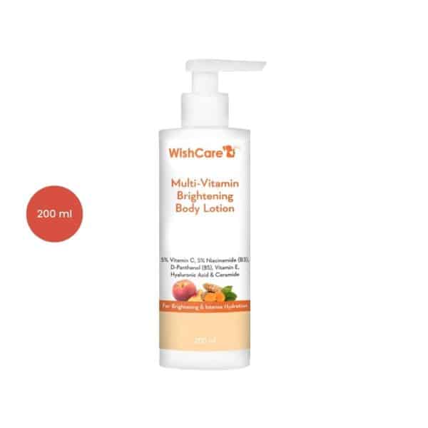 WishCare Multi-Vitamin Brightening Body Lotion - 5% Niacinamide (B3) (200 ml)