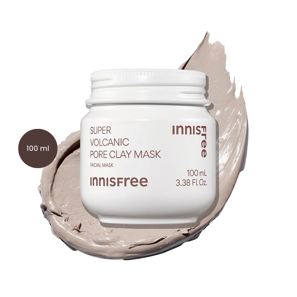innisfree Super Volcanic Pore Clay Mask (100 ml) INS-FMS-0001 innisfree Super Volcanic Pore Clay Mask (100 ml) - Image 1