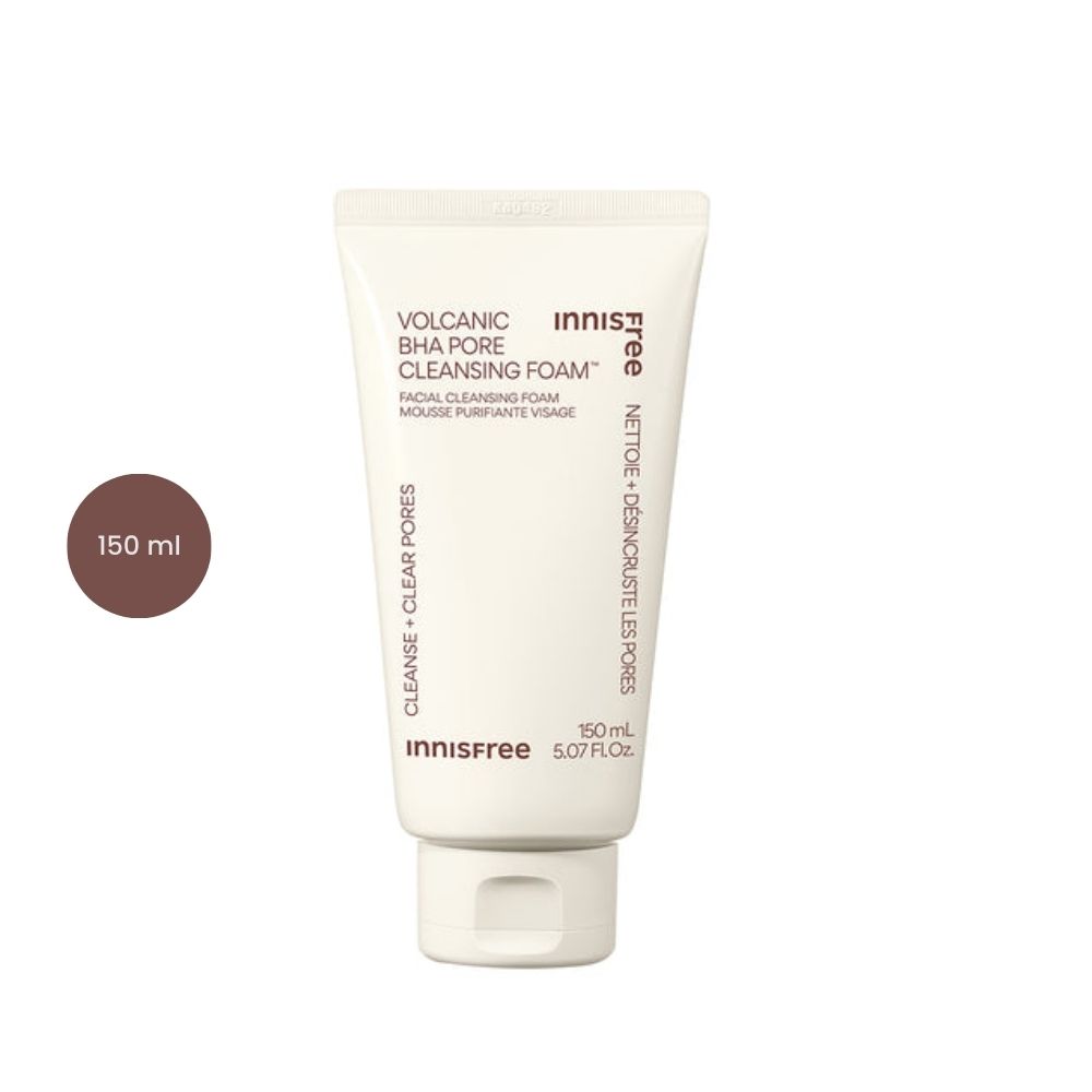 innisfree Volcanic BHA Pore Cleansing Foam (150 g) INS-CLN-0002 innisfree Volcanic BHA Pore Cleansing Foam (150 g) - Image 1