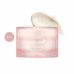 Medicube Triple Collagen Cream 50ml pink jar with a smear of white cream shown above.