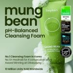 Beplain Mung Bean pH-Balanced Cleansing Foam - Image 2