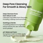 Beplain Mung Bean pH-Balanced Cleansing Foam - Image 3