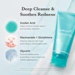 medicube Azelaic Acid Niacinamide Deep Clean Foam Cleanser (120g) - Image 3