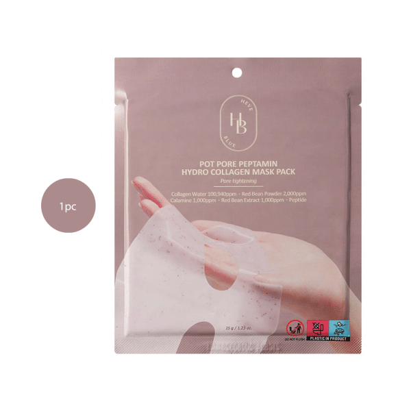 HEVEBLUE Pot Pore Peptamin Hydro Collagen Mask Pack (35g)