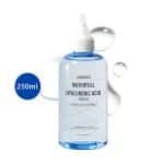 Jumiso Waterfull Hyaluronic Acid Toner 250ml bottle with clear liquid splashes.