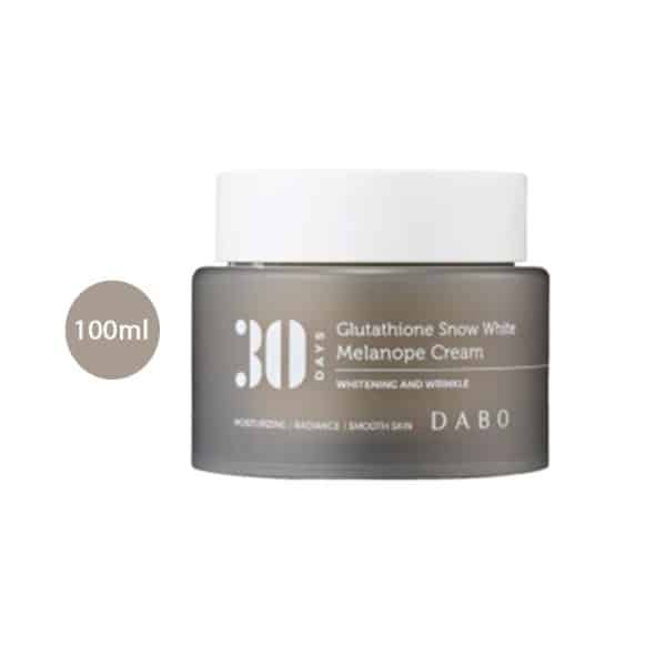 DABO 30 Days Glutathione Snow White Melanope Cream 100 ml