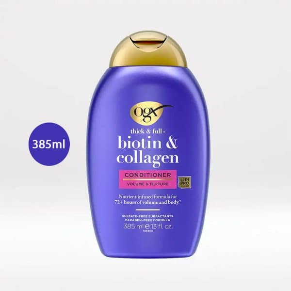 OGX Biotin & Collagen Conditioner VOLUMIZE – 385ml