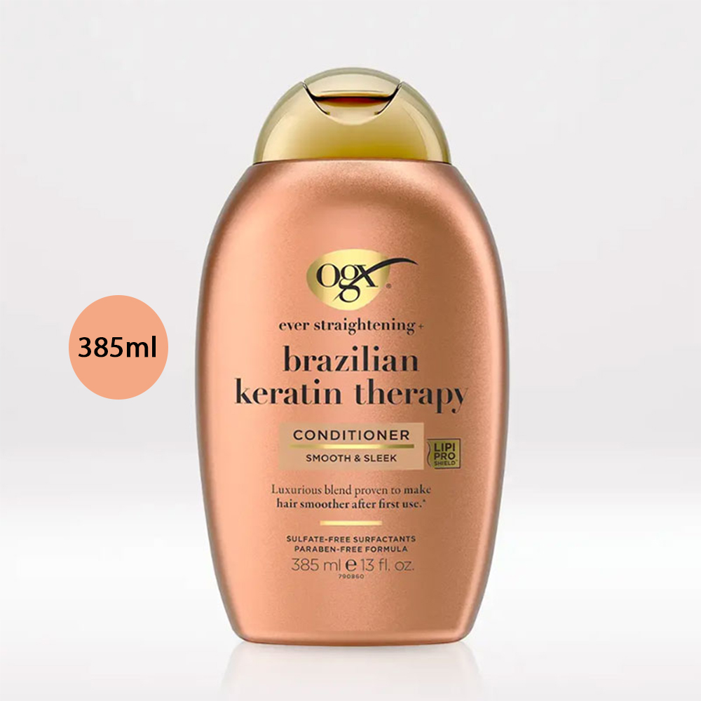 Brazilian Keratin Smooth Conditioner Smooth & Sleek – 385ml OGX Brazilian Keratin Smooth Conditioner Smooth & Sleek – 385ml - Image 1