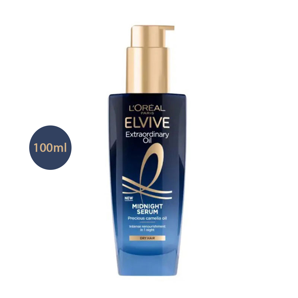 Elvive Extraordinary Oil Midnight Serum – 100ml L’Oreal Paris Elvive Extraordinary Oil Midnight Serum – 100ml - Image 1