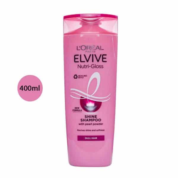 L’Oréal Elvive Nutri-Gloss Shine Shampoo – 400ml