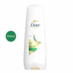 Dove Hair Fall Rescue Conditioner 300ml white bottle with green and gold accents.