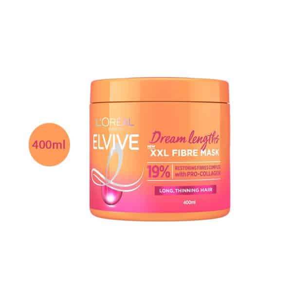 L’Oreal Hair Mask Dream Lengths XXL Fibre – 400ml