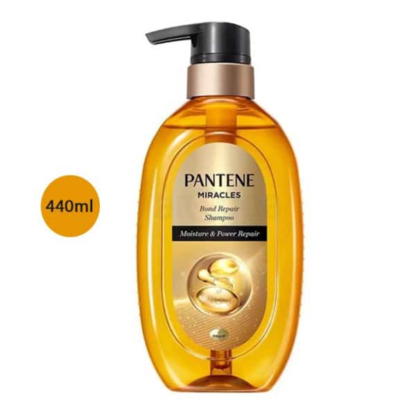 Pantene Miracles Bond Repair Shampoo with Moisture & Power Repair – 440ml