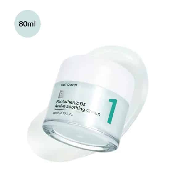 Numbuzin No.1 Pantothenic B5 Active Soothing Cream 80ml