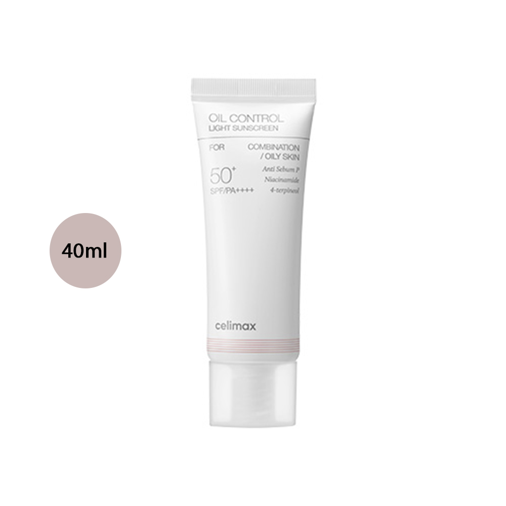 Oil Control Light Sunscreen 40ml celimax Oil Control Light Sunscreen (40ml) - Image 1