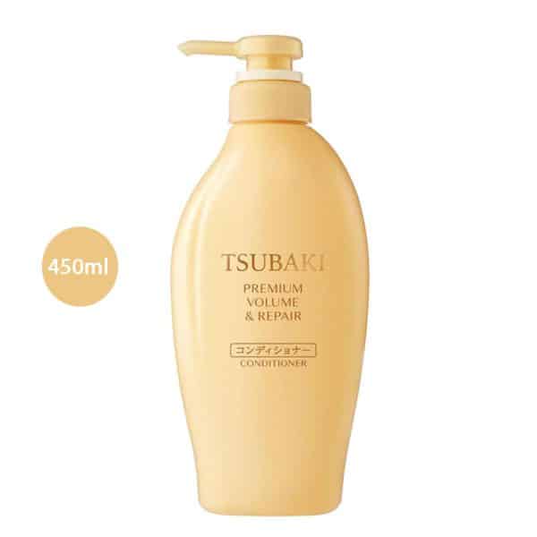 Shiseido Tsubaki Premium Volume & Repair Conditioner – 450ml
