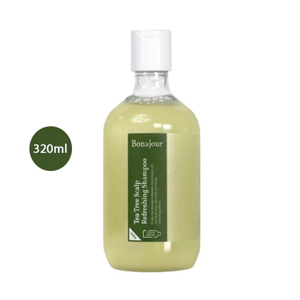 Tea Tree Scalp Refreshing Shampoo – 320ml Bonajour Tea Tree Scalp Refreshing Shampoo – 320ml - Image 1
