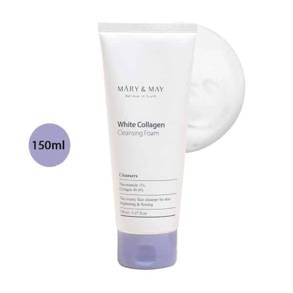 Mary&May White Collagen Cleansing Foam (150ml)