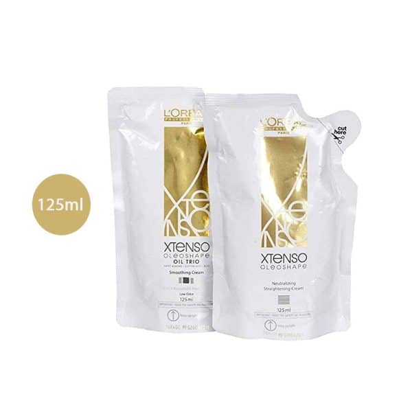 L’Oréal Paris Xtenso Oleoshape Oil Trio Smoothing Cream 125ml + Neutralizing Straightning Cream 125ml
