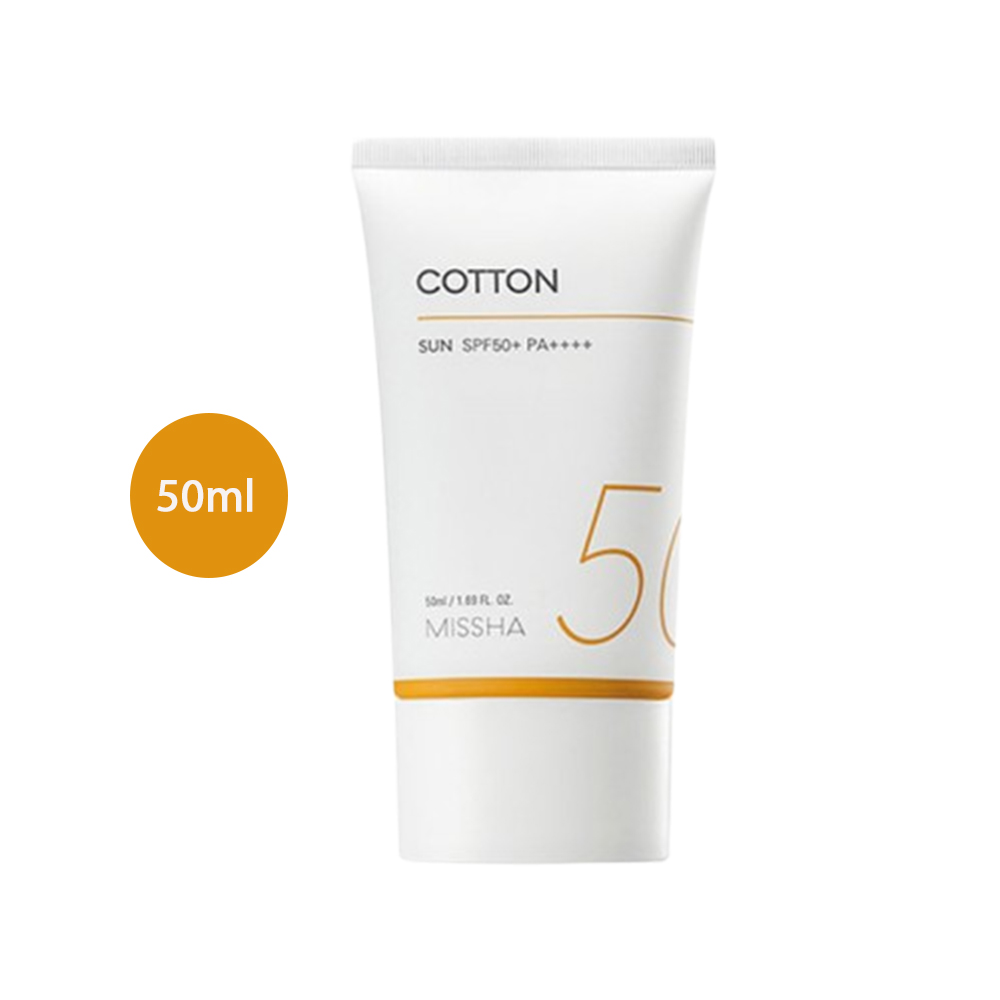 All Around Safe Block Cotton Sun SPF50+ PA++++ (50ml) MISSHA All Around Safe Block Cotton Sun 50ml SPF50+ PA++++ (50ml) - Image 1