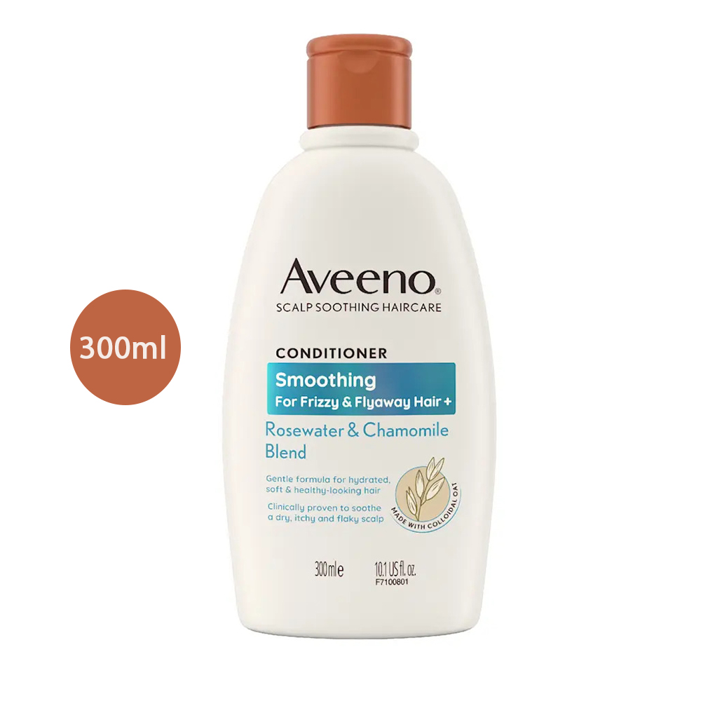 Gentle Moisture+ Rose Water & Chamomile Blend Conditioner for Frizzy & Flyaway Hair (300ml) Aveeno Gentle Moisture+ Rose Water & Chamomile Blend Conditioner for Frizzy & Flyaway Hair (300ml) - Image 1