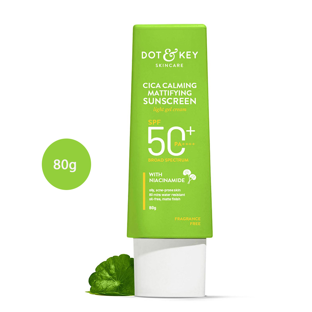 CICA Calming Mattifying Sunscreen SPF 50 PA++++ (80g) DOT & KEY CICA Calming Mattifying Sunscreen SPF 50 PA++++ (80g) - Image 1