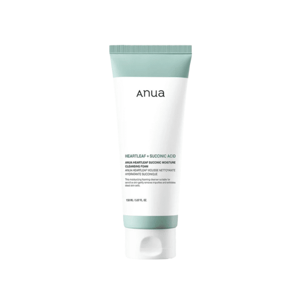 Anua Heartleaf Succinic Moisture Cleansing Foam