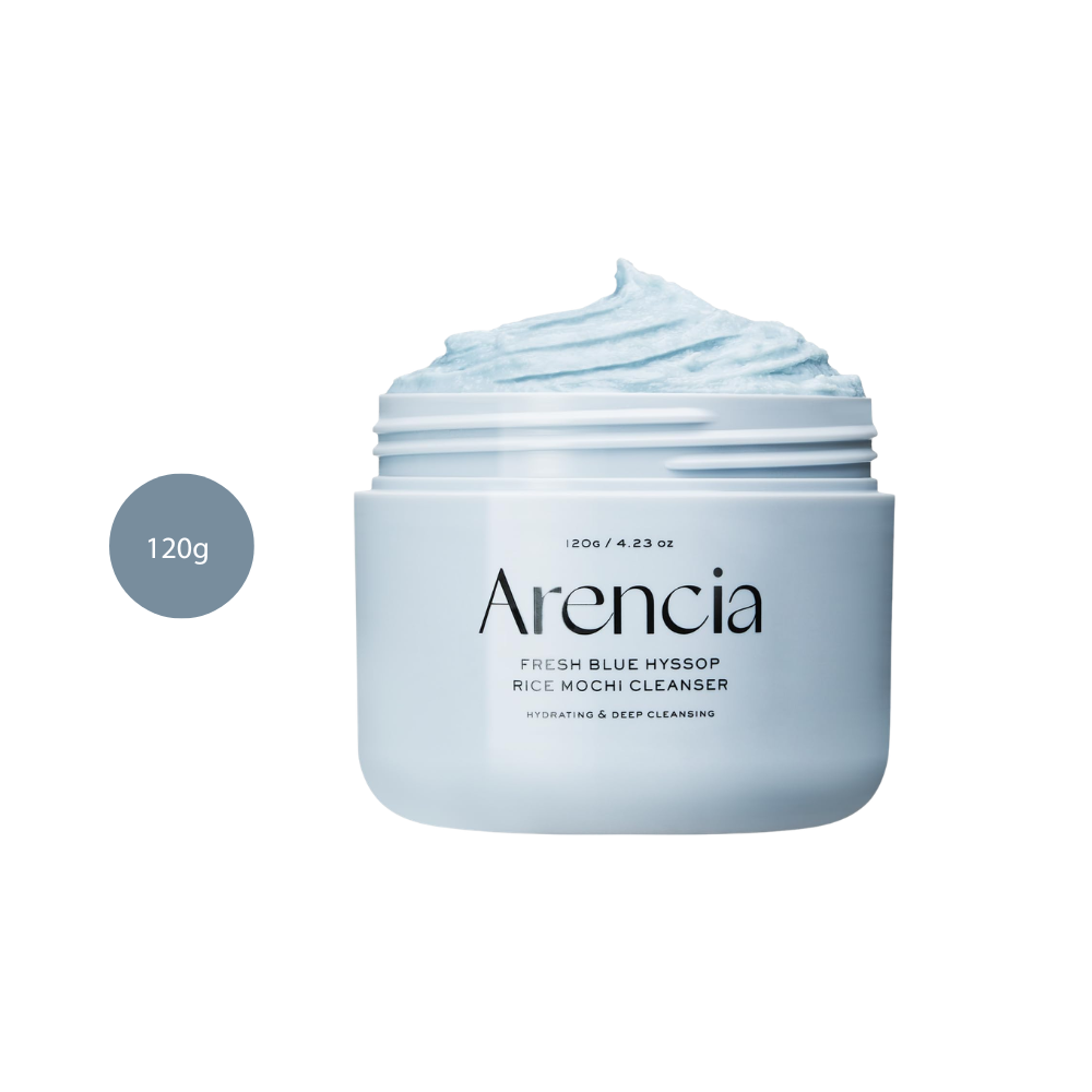 Arencia Fresh Blue Hyssop Rice Mochi Cleanser (120g) Arencia Fresh Blue Hyssop Rice Mochi Cleanser (120g)