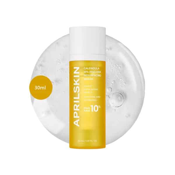 APRILSKIN Calendula 10% PHA+AHA Resurfacing Serum (30ml)