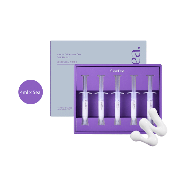 ClearDea Mucin Collanetinal Deep Wrinkle Shot (4ml x 5ea)