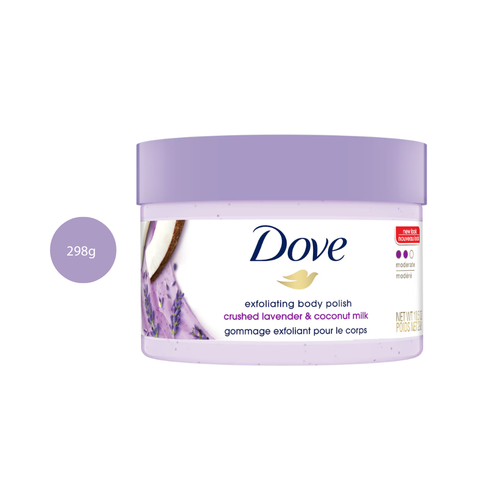 Dove Body Polish Crushed Lavender and Coconut Milk (298g)