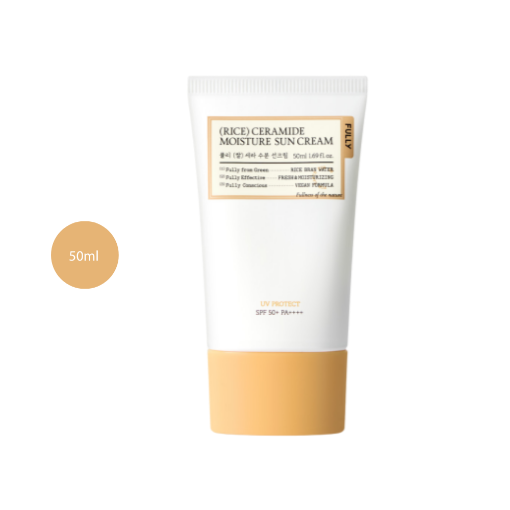 FULLY Rice Ceramide Moisture Sun Cream (50ml) FULLY Rice Ceramide Moisture Sun Cream (50ml)