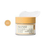 FULLY Rice Ceramide Capsule Cream 90ml jar with smooth white cream texture accents.