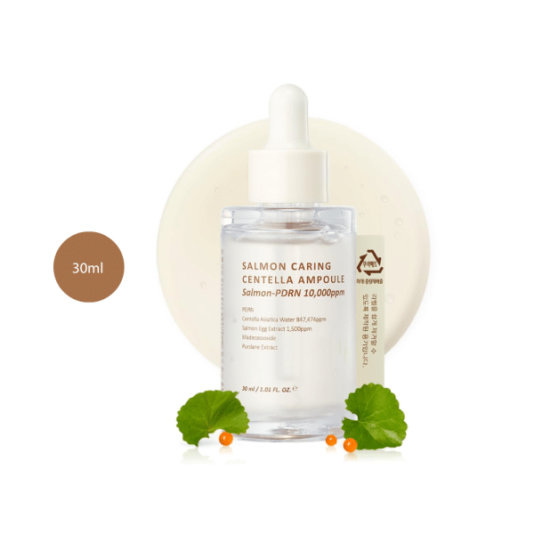 HEVEBLUE Salmon Caring Centella Ampoule (30m)