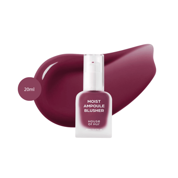 HOUSE OF HUR Moist Ampoule Blusher #08 Berry Purple (20ml)
