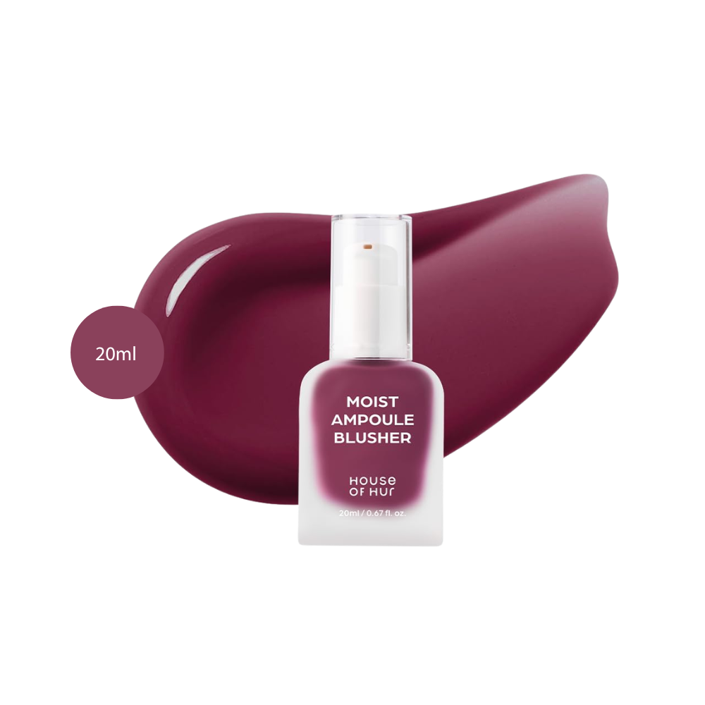 HOUSE OF HUR Moist Ampoule Blusher #08 Berry Purple (20ml) HOUSE OF HUR Moist Ampoule Blusher #08 Berry Purple (20ml)