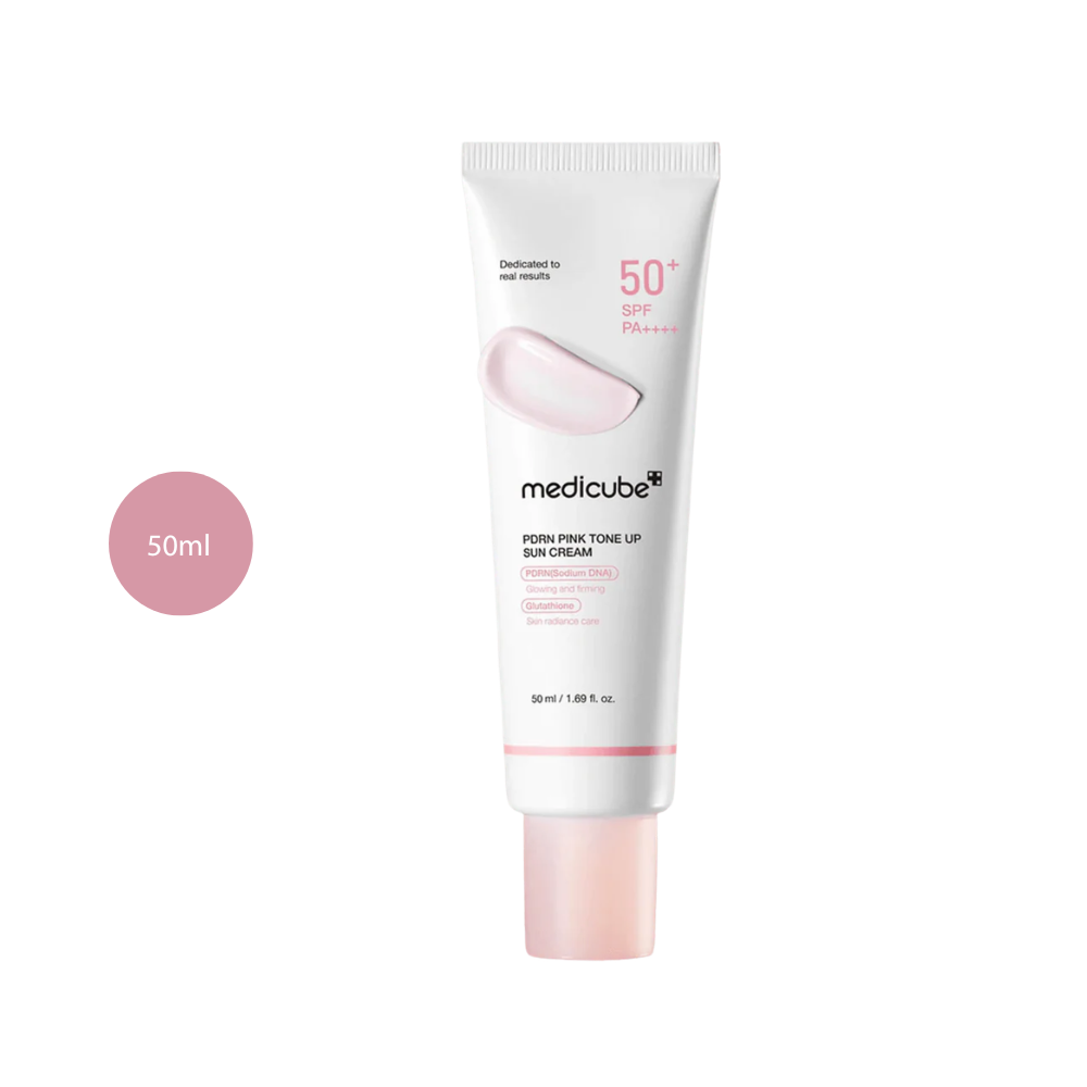 Product Image medicube PDRN Pink Tone Up Sun Cream SPF50+ PA++++ (50ml)