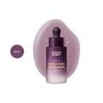 EQQUALBERRY Purple PDRN Pore Minimizing Serum 30ml with purple splash background.