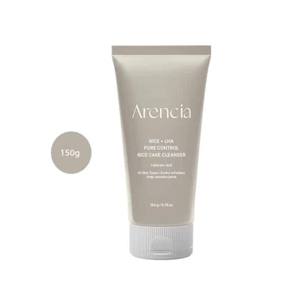 Arencia Rice + LHA Pore Control Rice Cake Cleanser (150g)